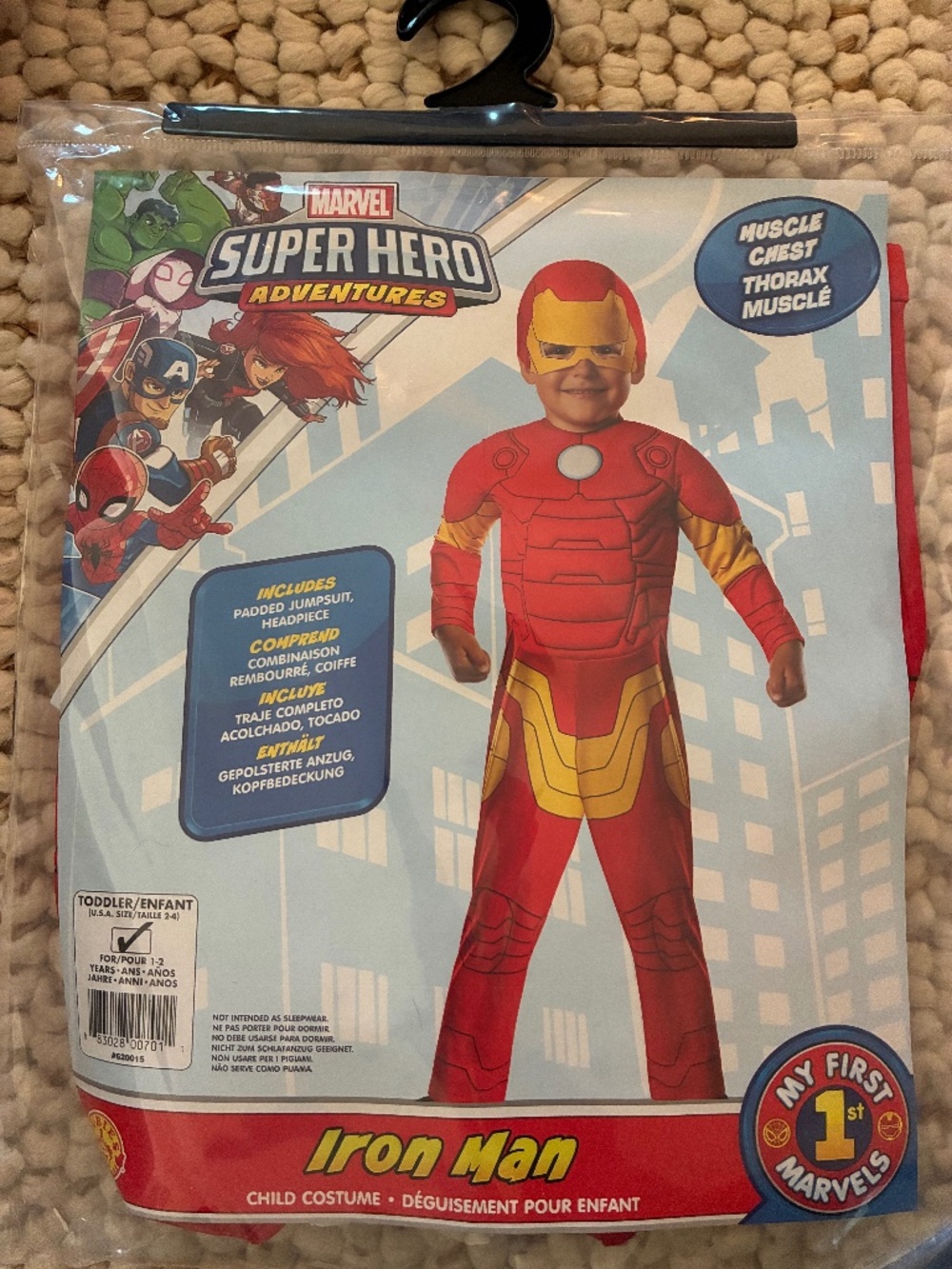 Brand New Toddler Iron Man costume